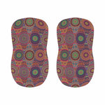 Vintage Bohemian Floral Mandala Print Bar Stool Covers