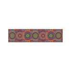 Vintage Bohemian Floral Mandala Print Bed Runner