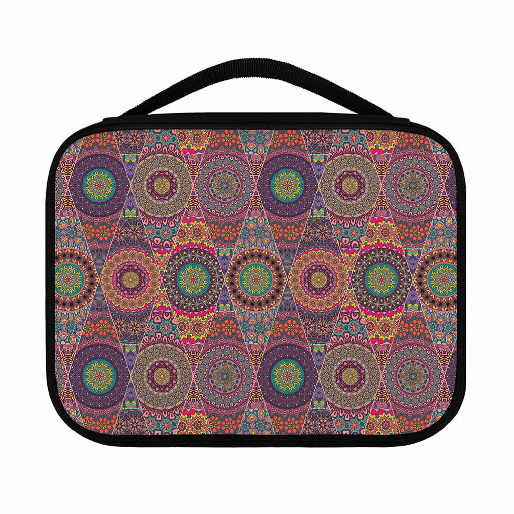 Vintage Bohemian Floral Mandala Print Classic Bible Case