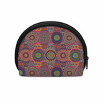 Vintage Bohemian Floral Mandala Print Coin Purse