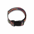 Vintage Bohemian Floral Mandala Print Dog Collar