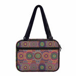 Vintage Bohemian Floral Mandala Print Double Strap Bible Bag