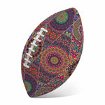 Vintage Bohemian Floral Mandala Print Rugby Ball