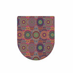 Vintage Bohemian Floral Mandala Print Toilet Lid Cover