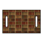 Vintage Bookshelf Pattern Print Golf Cart Seat Cover