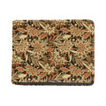 Vintage Brown Bohemian Floral Print Bifold Wallet