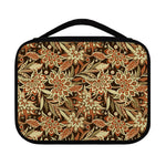 Vintage Brown Bohemian Floral Print Classic Bible Case