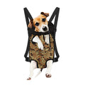 Vintage Brown Bohemian Floral Print Pet Carrier Backpack