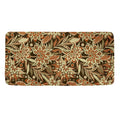Vintage Brown Bohemian Floral Print Towel
