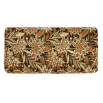 Vintage Brown Bohemian Floral Print Towel