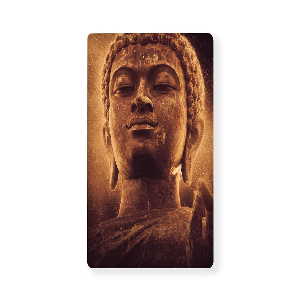 Vintage Buddha Statue Print Baby Crib Sheet