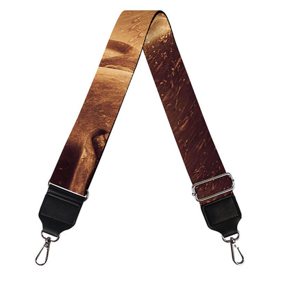 Vintage Buddha Statue Print Bag Strap