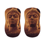 Vintage Buddha Statue Print Bar Stool Covers