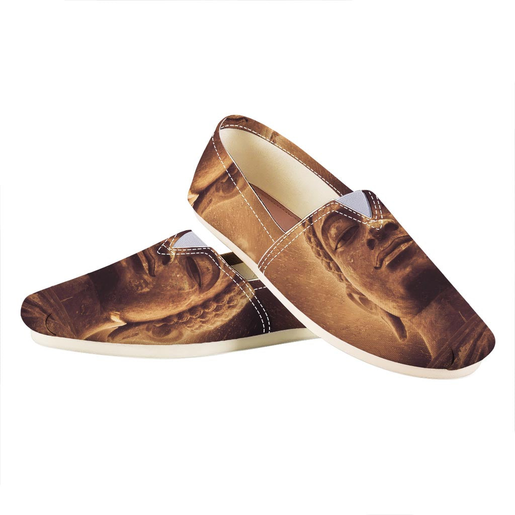 Vintage Buddha Statue Print Casual Shoes