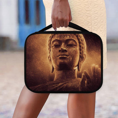 Vintage Buddha Statue Print Classic Bible Case