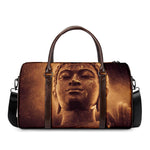 Vintage Buddha Statue Print Duffle Bag