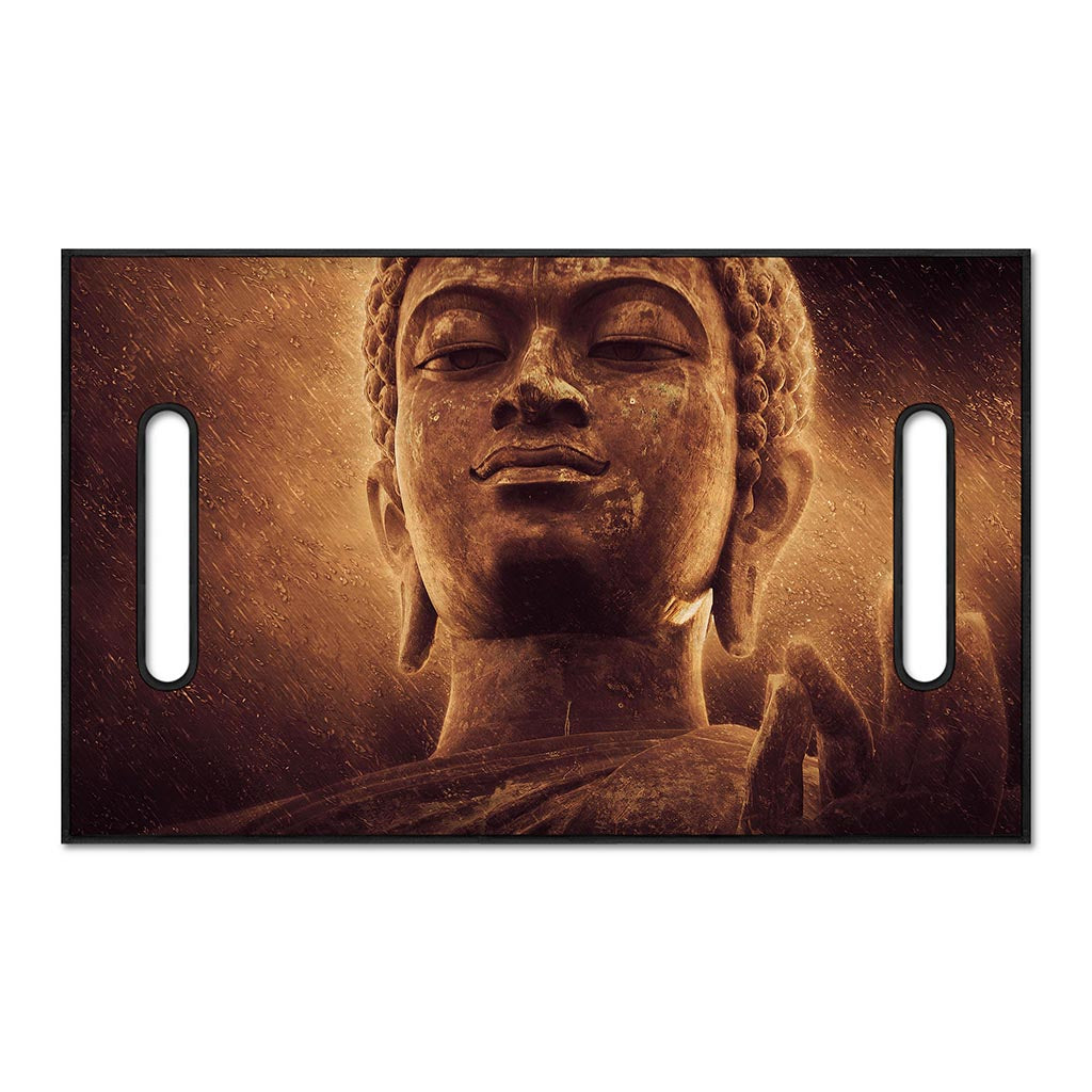 Vintage Buddha Statue Print Golf Cart Seat Cover