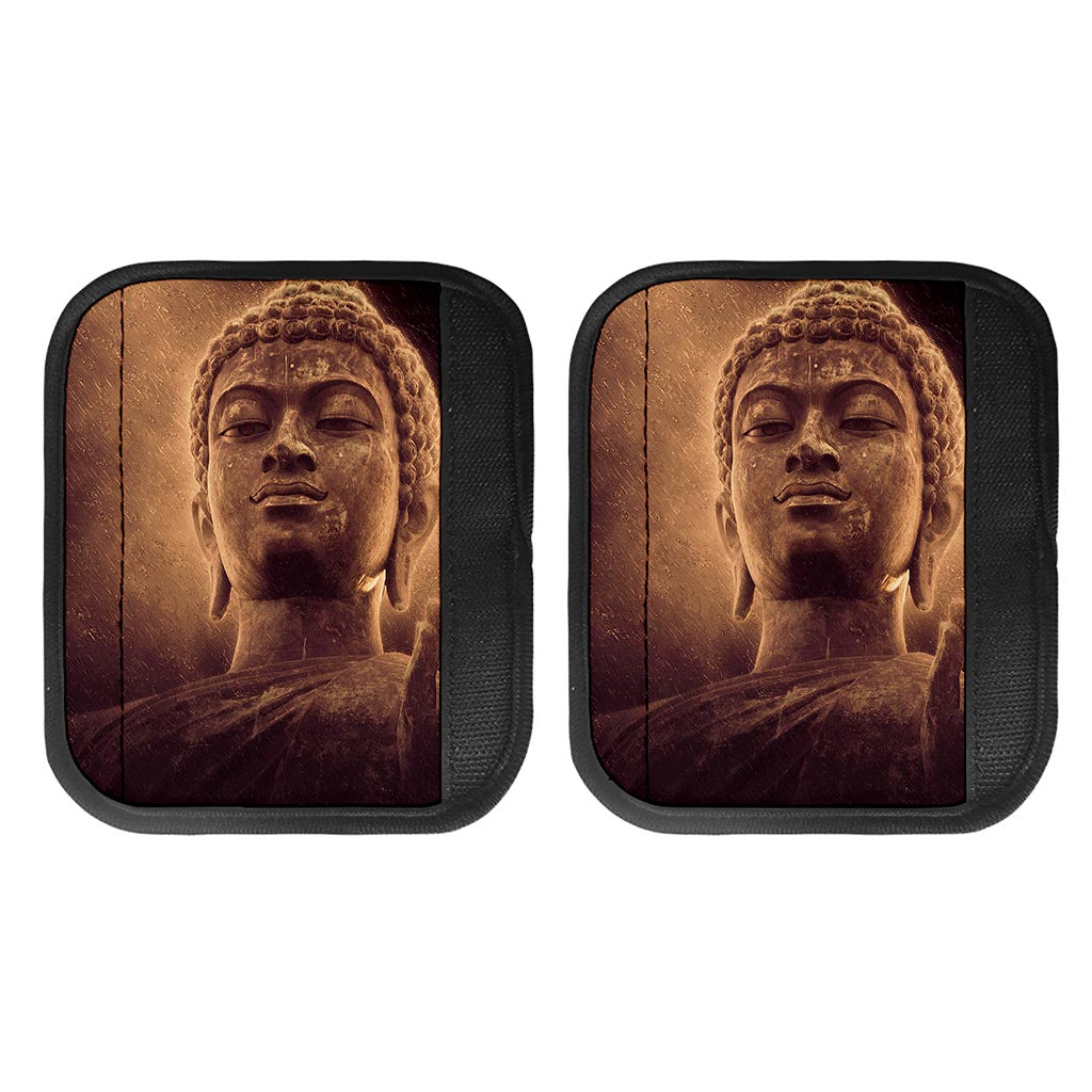 Vintage Buddha Statue Print Handle Covers