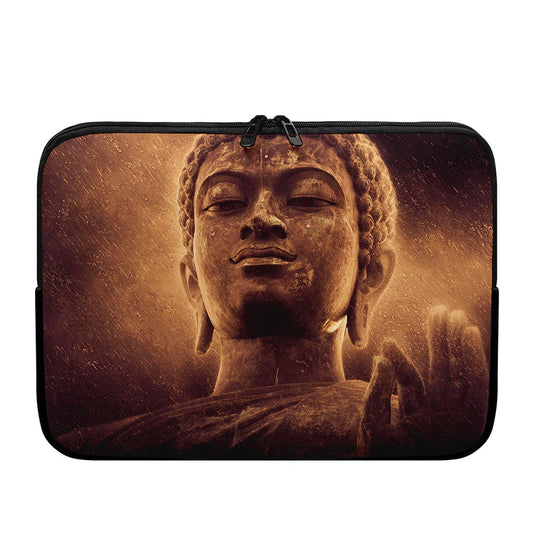 Vintage Buddha Statue Print Laptop Sleeve