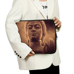 Vintage Buddha Statue Print Laptop Sleeve
