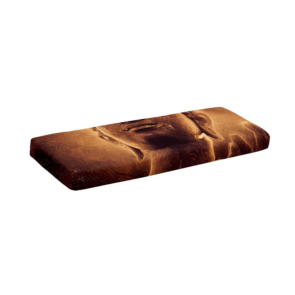 Vintage Buddha Statue Print Piano Keyboard Cover