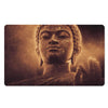 Vintage Buddha Statue Print Polyester Doormat