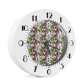 Vintage Cactus And Flower Print Alarm Clock