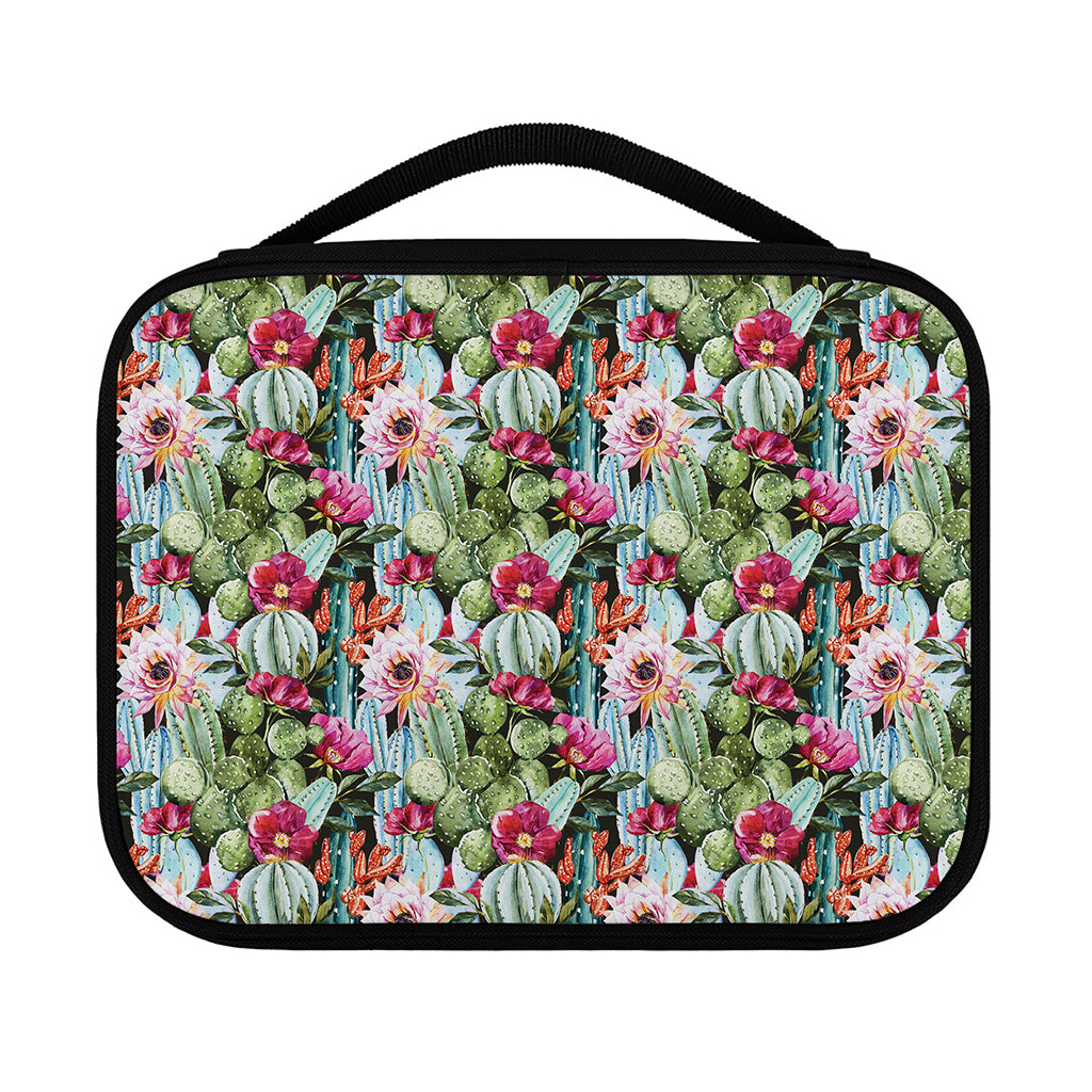 Vintage Cactus And Flower Print Classic Bible Case