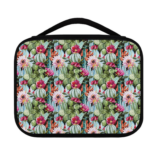 Vintage Cactus And Flower Print Classic Bible Case