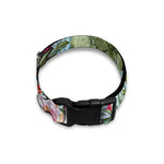 Vintage Cactus And Flower Print Dog Collar