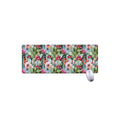Vintage Cactus And Flower Print Extended Mouse Pad