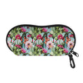 Vintage Cactus And Flower Print Glasses Case