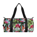 Vintage Cactus And Flower Print Gym Bag