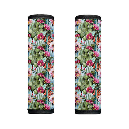 Vintage Cactus And Flower Print Handle Covers