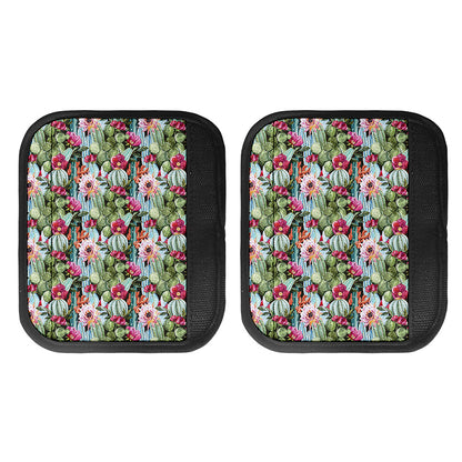 Vintage Cactus And Flower Print Handle Covers
