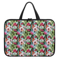Vintage Cactus And Flower Print Laptop Sleeve With Handle