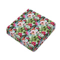 Vintage Cactus And Flower Print Outdoor Seat Cushion Cover