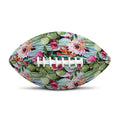 Vintage Cactus And Flower Print Rugby Ball