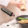 Vintage Cactus And Flower Print Skillet Handle Cover
