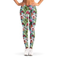 Vintage Cactus And Flower Print Women's Leggings