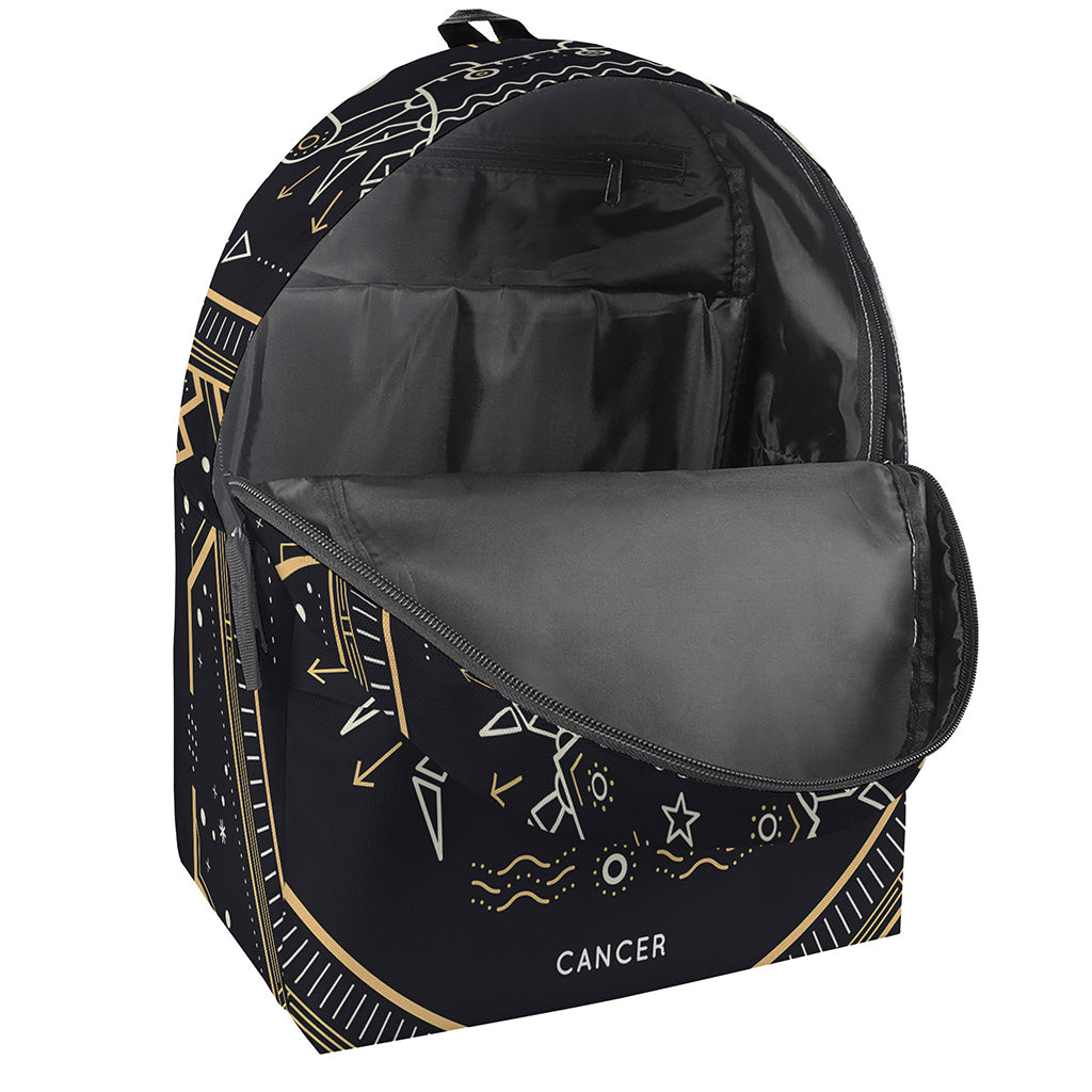 Vintage Cancer Zodiac Sign Print Backpack