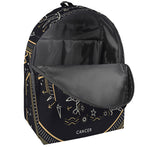 Vintage Cancer Zodiac Sign Print Backpack