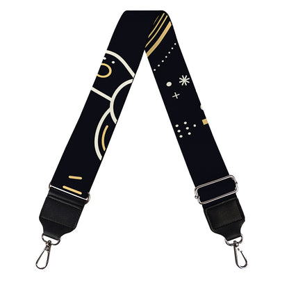 Vintage Cancer Zodiac Sign Print Bag Strap