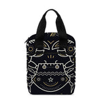 Vintage Cancer Zodiac Sign Print Bible Tote Bag