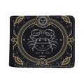 Vintage Cancer Zodiac Sign Print Bifold Wallet