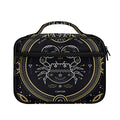 Vintage Cancer Zodiac Sign Print Briefcase Bible Bag