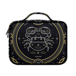Vintage Cancer Zodiac Sign Print Briefcase Bible Bag
