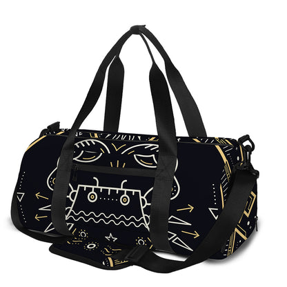 Vintage Cancer Zodiac Sign Print Gym Bag