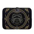 Vintage Cancer Zodiac Sign Print Laptop Sleeve