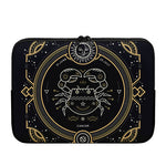 Vintage Cancer Zodiac Sign Print Laptop Sleeve